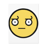 Awesome Disapproval Face postcards