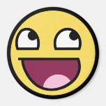 AWESOME FACE 4CHAN MEME FRIDGE MAGNET