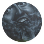 Awesome face graffiti - Sticker