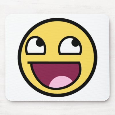 Awesome Face is Awesome Mousepad by KingGhosty