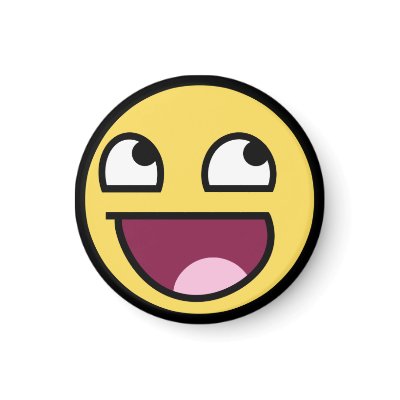 Awesome Face Magnet by coolgiftshop