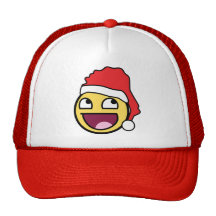 Awesome Face Santa Hat