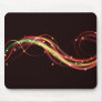 Awesome funky swirling fire mousepad