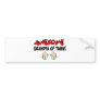AWESOME GRANDPA of TWINS Bumper Sticker