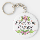 Awesome Granny T-Shirt Key Chains
