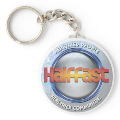 Awesome Halffast Products Keychain by Hallffast