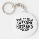 Awesome Husband Keychains