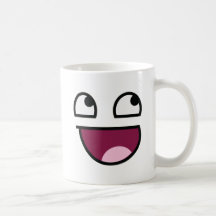 Awesome Lulz Smiley Face Coffee Mug