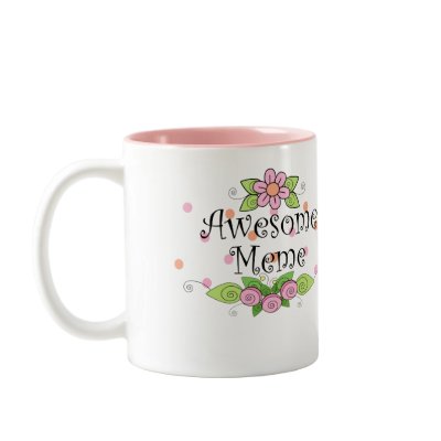 Awesome Meme T-Shirt Coffee Mugs by Grandparentlove