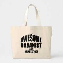 Awesome Organist Tote Bag