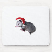 Awesome Possum Christmas Mouse Mat