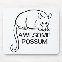 Awesome Possum Mousepad