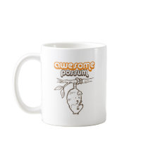 AWESOME POSSUM COFFEE MUG