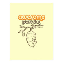 Awesome Possum Post Card