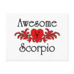 Awesome Scorpio Post Card