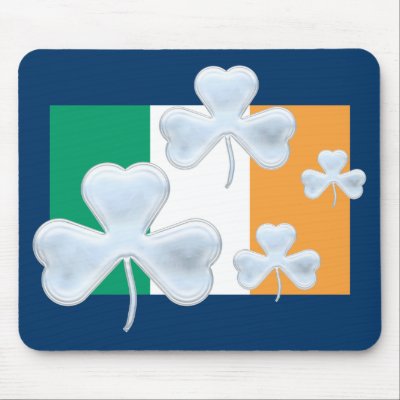 Awesome Shamrocks - Mousepad by OutOfLimits