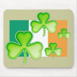 Awesome Shamrocks - Mousepad