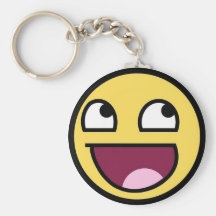 Awesome Smiey Keychain