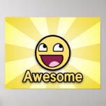 Awesome Smiley - Awesome Poster
