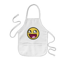 awesome smiley face awesome face aprons