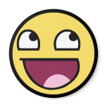 Awesome Smiley Magnet