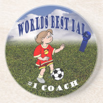 Awesome Soccer Dad and Daughter Soccer Practice