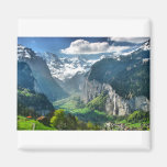 Awesome Switzerland Alps Magnet
