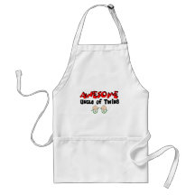 AWESOME Uncle of TWINS Apron