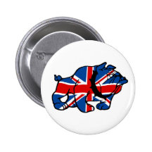 Awesome Union Jack Buttons