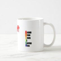 Awesome Unique Talents In Spectrum Minds Coffee Mug