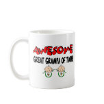 AWESOMEGREAT GRAMPA of TWINS Mug