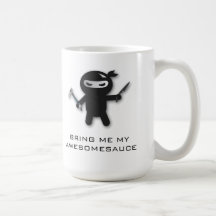 Awesomesauce Fully Armed Mugs