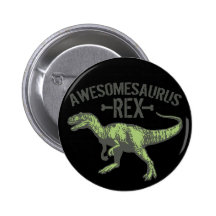 Awesomesaurus Rex Pin