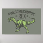 Awesomesaurus Rex Print
