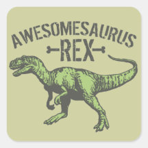 Awesomesaurus Rex Sticker