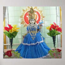 AWGP Gayatri Blue - Blessing to all Poster
