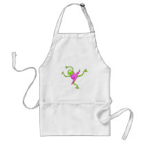 Awkward Ballet Frog Apron