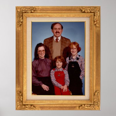 AWKWARD FAMILY PHOTO poster by teebag