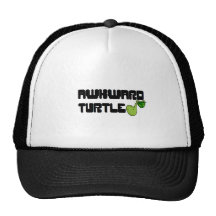 Awkward turtle mesh hat