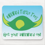 Awkward Turtle Mousepad