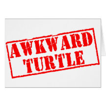 Awkward Turtle Stamp Greeting Cards