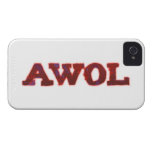 AWOL absent without leave iPhone 4 Hülle