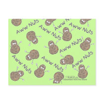 Aww Nuts Collage Post Cards