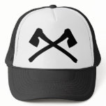 ax axe crossed icon hat