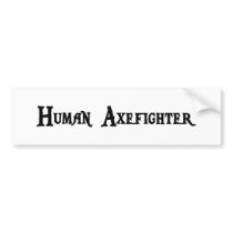 Axefighter Bumper Sticker