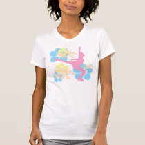 axelent floral Ice Skating Tee t-shirts