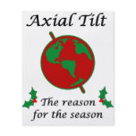 Axial Tilt Reason for the Season flyers