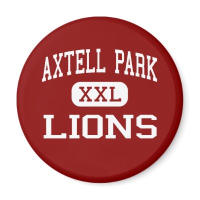 Axtell Park - Lions - Middle - Sioux Falls Fridge Magnet by customteamsportswear