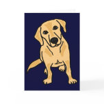 AY- Yellow Labrador Retriever Notecards or Greetin