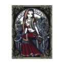 "Ayanna" Secret Fairy Garden postcards
